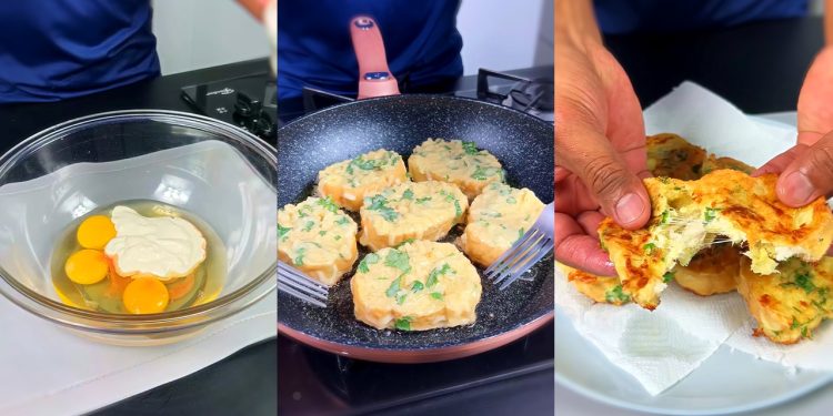 Frigănele rapide și aromate (cu cașcaval și verdeață)