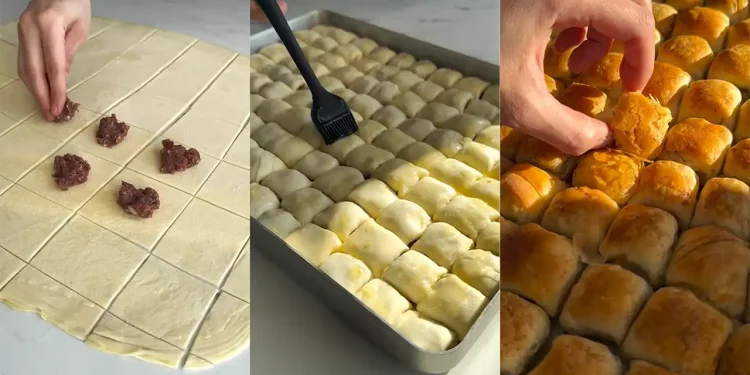 Foitaje de casă cu carne tocată