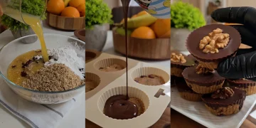 Prăjiturele de post cu merișoare