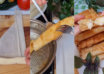 Țigarete cu brânză la tigaie
