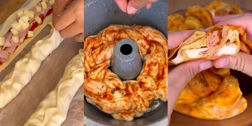 Coroniță din aluat de PIZZA