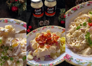 Salată delicioasă de cartofi cu bacon