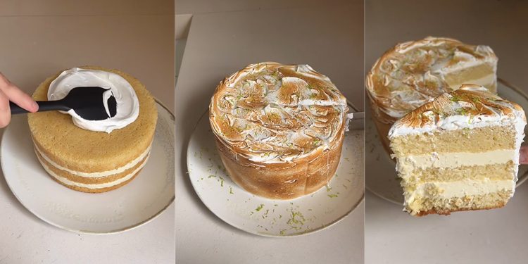 Tort cremos de lămâie super delicios