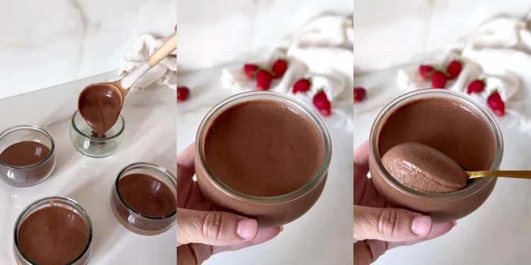 Prăjitură la pahar fără coacere din 2 ingrediente