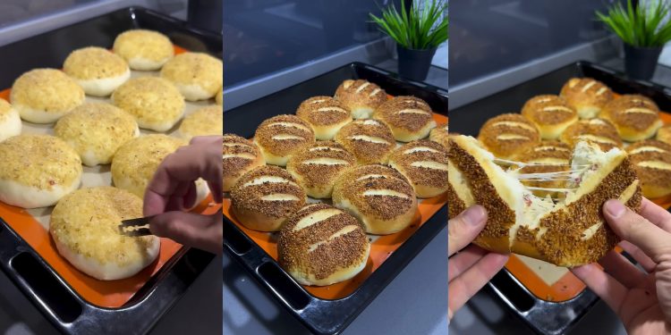 Plăcințele pufoase cu cașcaval